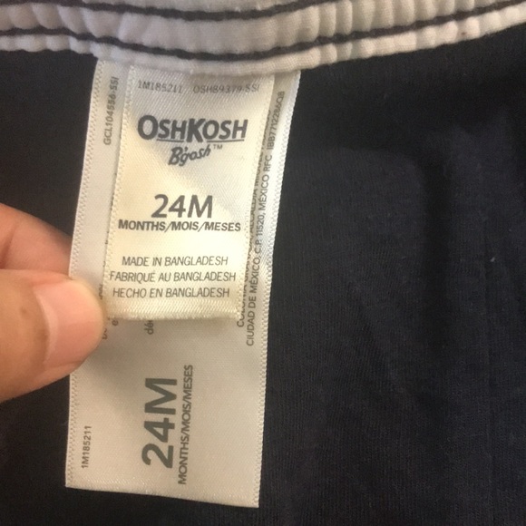 Boys OshKosh Navy Blue Corduroy Vestbak Overalls - Size 24 months - Picture 3 of 3